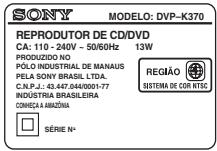 SONY SLV-D930GI - Código de região - 1