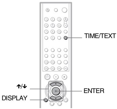 SONY SLV-D930GI - Verificando a Informação de Reprodução - 1