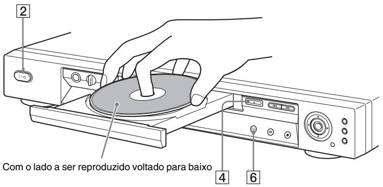 SONY SLV-D930GI - Passo 4: Reproduzindo um Disco - 1