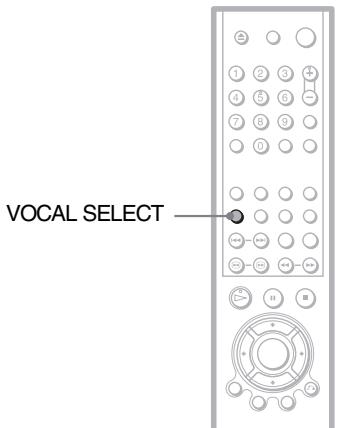 SONY SLV-D930GI - Selecionando o Vocal (seleção do Vocal) - 1