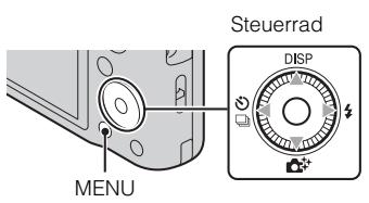 Steuerrad DISP MENU