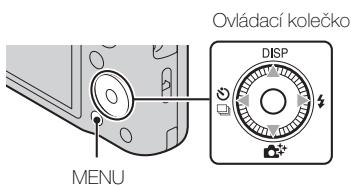 Ovládací kolečko DISP MENU