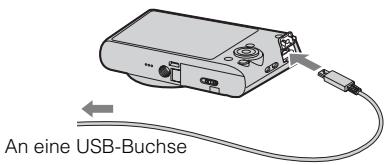 SONY DSC-WX300B - Laden durch Anschluss an einen Computer - 1