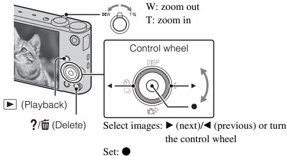 SONY DSC-WX300B - Viewing images - 1