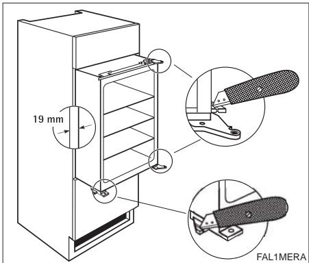 DE DIETRICH DRH 914 JE - Geratetür abnehmen - 2