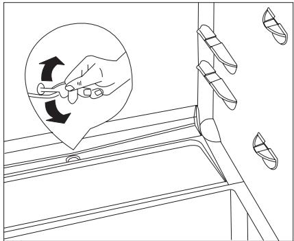 DE DIETRICH DRH 914 JE - Abtauen - 2