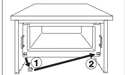 DE DIETRICH DRH 914 JE - Inversion du sens d'ouverture de la porte du compartment Congélateur - 3