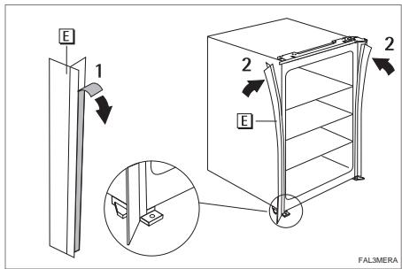 DE DIETRICH DRH 914 JE - Geratetür abnehmen - 4