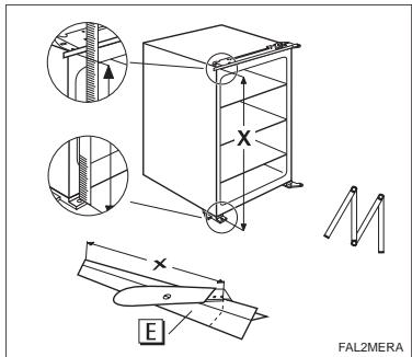 DE DIETRICH DRH 914 JE - Geratetür abnehmen - 3