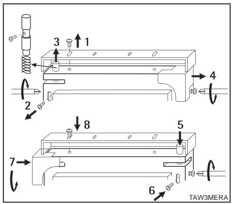 DE DIETRICH DRH 914 JE - Réversibilité de la porte - 3