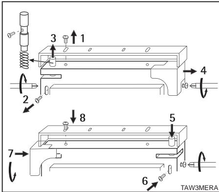 DE DIETRICH DRH 914 JE - Wijzigen van de deurdraairichting - 3