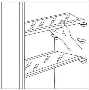 DE DIETRICH DRH 914 JE - Door shelves - 1