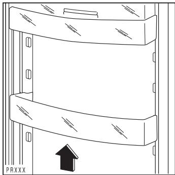 DE DIETRICH DRH 914 JE - Balconnets de la contre-porte - 1