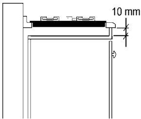 DE DIETRICH DTE1110B, DTE1110 F, DTE1110B, DTE1110W, DTE1110X, DTE1114W - Installing the top - 2