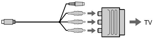 SONY DCR-IP45E - EcnB Bau TeIeBn3Op/KBM OcHaueH 21-7bIpbkOBbIM pa3beMOM (EUROCONNECTOR) - 1