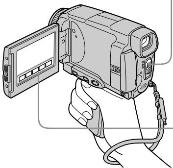 SONY DCR-IP45E - KoHTpoJIb BOCIpOu3BODUMORO u306paXKeHnHa əKpaHe XXKD (cTp. 55) - 4