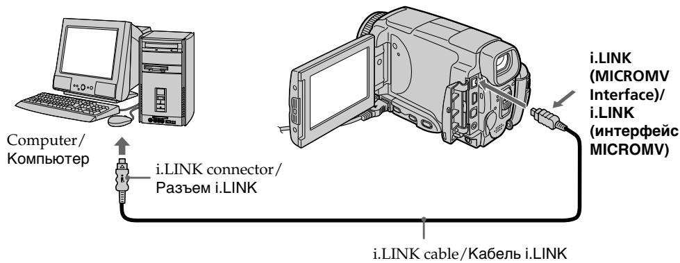 SONY DCR-IP45E - Подсоединец Baшев Видаокамеры КВашему komпьюту с поочькабеляi.LINK - Д�� польбователей Windows - 1