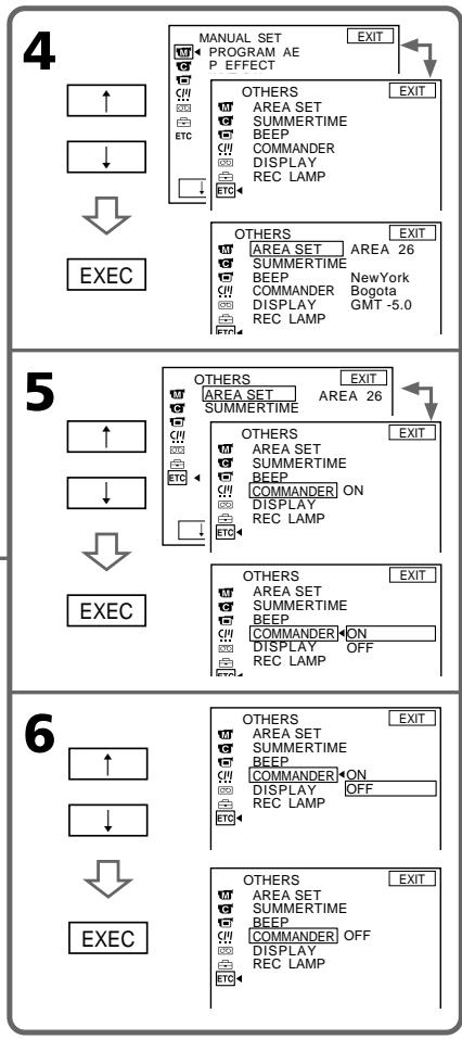 SONY DCR-IP45E - Измение установок MEHIO - 2