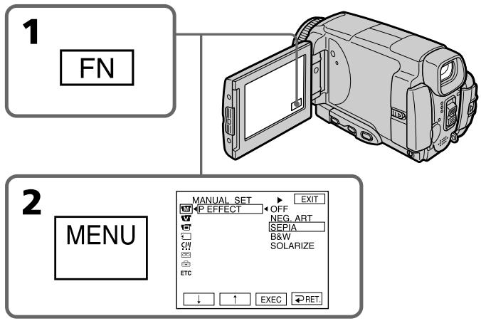 SONY DCR-IP45E - Bocnpo3BeDeHne JeHTbI C 3ΦΦeKtAmn n3o6paXKeHn - 1