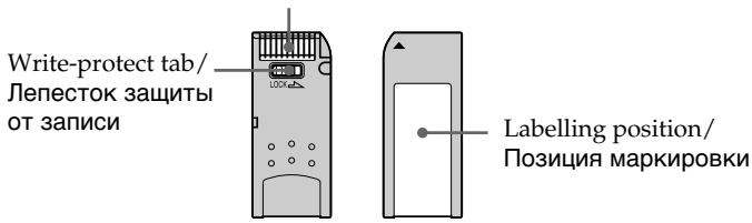 SONY DCR-IP55E - Использование "Memory Stick" - 1