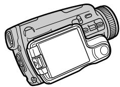 SONY DCR-IP55E - Положение рукоятки захвата - 1