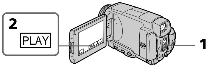 SONY DCR-IP55E - Перед выполнением операции - 1