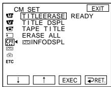 SONY DCR-IP55E - Стирание титра - 3