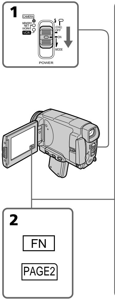 SONY DCR-IP55E - Создание титра в режиме CAMERA - 1