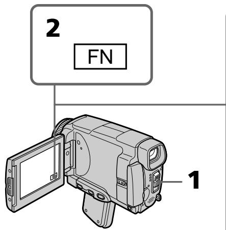 SONY DCR-IP55E - Использование режима светового фотометрического пятна – Регулируемое пятно фотометрии - 1