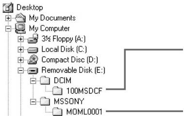 SONY DCR-PC101E - Для пользователей Windows Me (Устройство, представляющее видеокамеру – [E:].) - 1