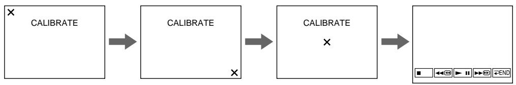 SONY DCR-PC101E - Регулировка экрана ЖКД (CALIBRATION) - 1