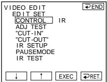 SONY DCR-PC101E - Установка кода IR SETUP - 8
