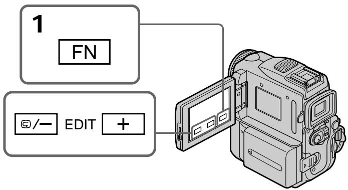 SONY DCR-PC101E - Проверка записи – END SEARCH/EDITSEARCH/ Просмотр записи - 1