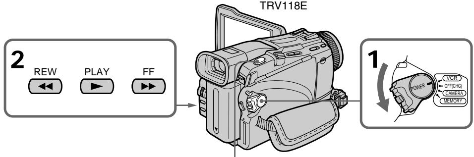 SONY DCR-TRV118E - Перед выполнением операции - 1
