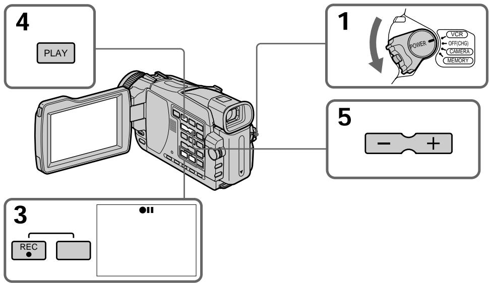 SONY DCR-TRV118E - Перед выполнением операции - 1