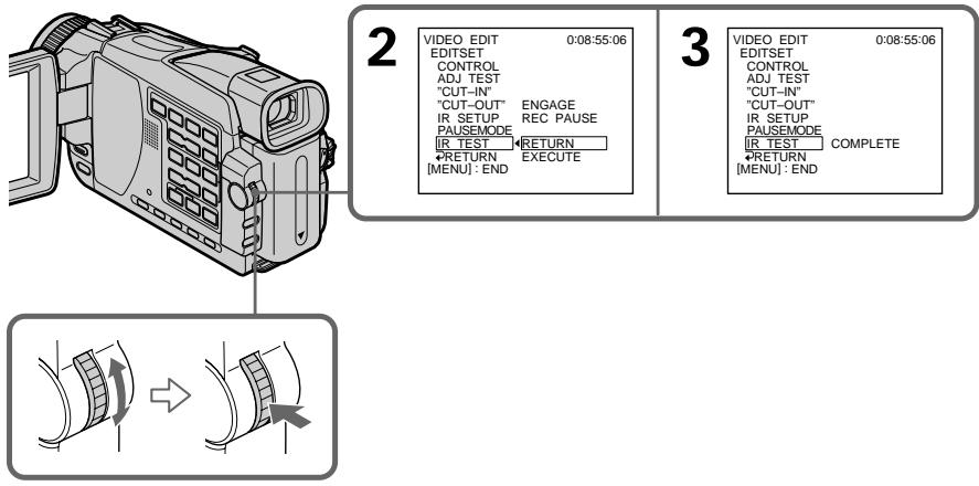 SONY DCR-TRV118E - Подтверждение функционирования КВМ - 1