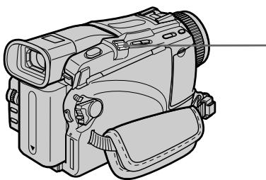 SONY DCR-TRV118E - Использование функции наезда видеокамеры - 1