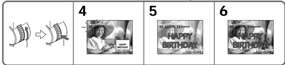 4 M. LUMI III.... HAPPY BIRTHDAY 100-0021 5 M. LUMI III.... HAPPY BIRTHDAY 100-0021 6 M. LUMI I.... HAPPY BIRTHDAY 100-0021