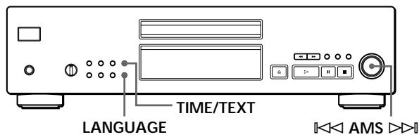 SONY CDP-XB740 - Utilisation de la fenêtre d'affichage - 1