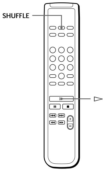 SONY CDP-XB740 - Playing in Random Order (Shuffle Play) - 2