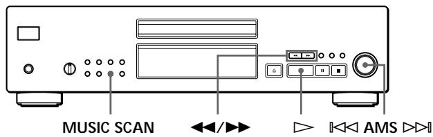SONY CDP-XB740 - Locating a Specific Track or a Particular Point in a Track - 1