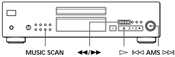SONY CDP-XB740 - Ansteuern eines bestimmten Titels oder einer bestimmten Stelle in einem Titel - 1