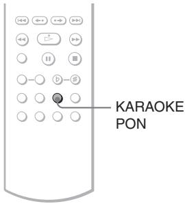 SONY DVP-K86P - Bocnpon3BedeHne Kapaoke c NOMOuIbIO JIb6oRdNcKa, 3aIMCaHHoro B CTepeOpexKIMe (PON - 1