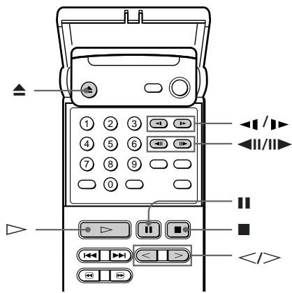 SONY DVP-S3000 - To stop playback - 2