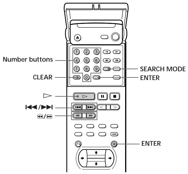 SONY DVP-S3000 - To return to Continuous Play mode - 2