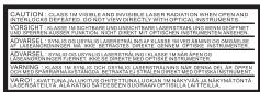 SONY DVP-FX740DT - WARNING - 1