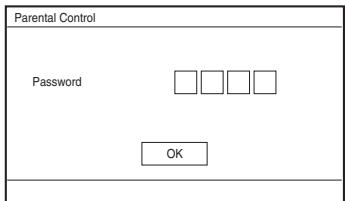 SONY DVP-FX740DT - To set the parental control (limited playback) - 1