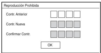 SONY DVP-FX740DT - Para cambiar la contraseña - 1