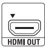 SONY BDP-S357 - A propos des prises vidéo/HDMI OUT - 1