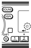 SONY XR-C7220R - Presetting the time and the station - 6